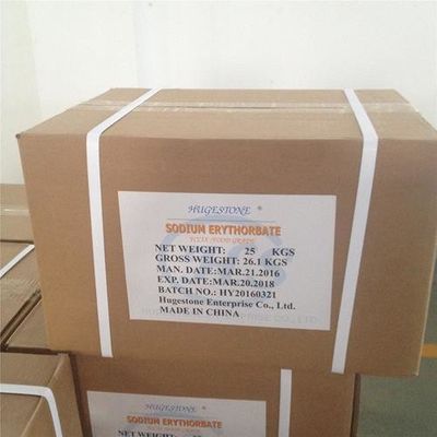 Χάρτινο υλικό συσκευασίας για το Erythorbate του νατρίου C6H7NaO6 CAS 7378-23-6 σε τροφική ποιότητα