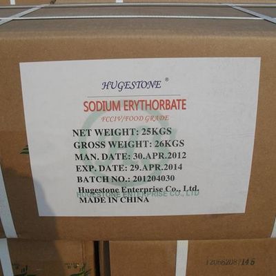 Τροφίμων Αριθορβικό Νατρίου C6H7NaO6 σε υλικό συσκευασίας χαρτιού