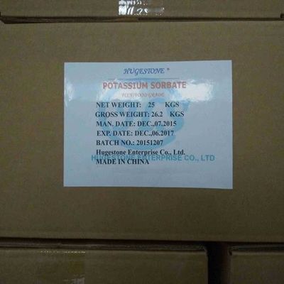 Σορβικό κάλιο αποτελεσματικό συντηρητικό τροφίμων με ασπαρτάμη και αριθμό CAS 24634-61-5
