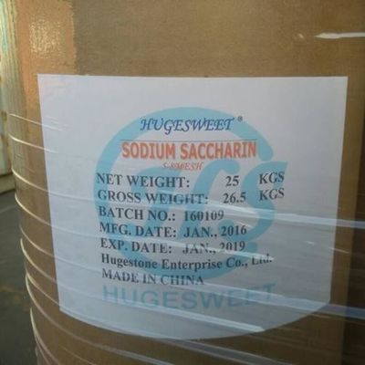 Γλυκαντικό τροφίμων Νατρίου Σακαρίνη CAS αριθ. 6155-57-3 Bp/USP/Ep/FCC με προδιαγραφές Bp/USP/Ep/FCC
