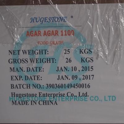 Πρόσθετο τροφίμων Agar Agar CAS 9002-18-0 Σύνθεση C12h18o9 N με αριθμό καταχώρισης CAS 9002-18-0